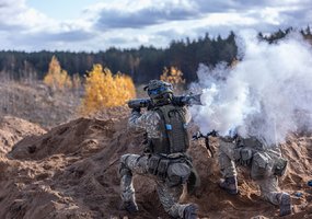 Baigėsi tarptautinės pratybos „Stiprus grifonas 2024“, keliais judės karinė technika - 7