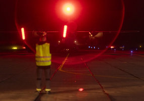 Iš Libano evakuotus piliečius gabenantis Lietuvos kariuomenės Karinių oro pajėgų lėktuvas... - 1
