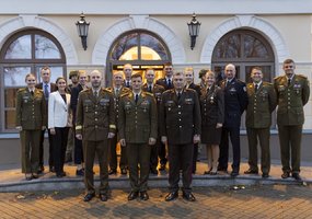 Trijų Baltijos šalių kariuomenių vadai susitiko aptarti svarbiausius saugumo klausimus - 1