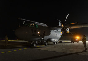 Lithuanian Armed Forces aircraft successfully touched down in Šiauliai with Lithuanian and... - 3