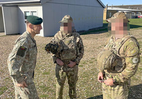 Chief of Defence visited Lithuanian military personnel providing training assistance to Ukraine... - 3