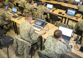 Baigėsi ryšių ir informacinių sistemų vienetų pratybos „Karo Šauklys 2024“ - 1