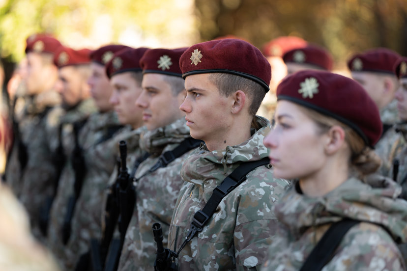 Panevėžyje vyko karių savanorių priesaika