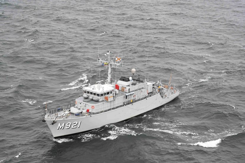 SNMCMG1 warships on a port call in Klaipėda