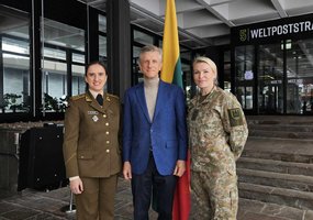 Lietuvos kariuomenės misija „Globali Lietuva“ pirmą kartą pasiekė Šveicariją, sustiprino ryšius... - 2