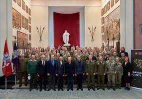 Paminėta 25 metų karo prievolės sukaktis atkurtoje Lietuvos kariuomenėje  - 4