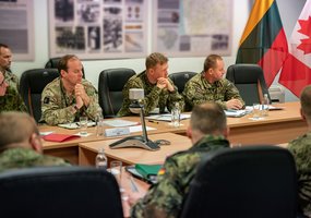 Lietuvoje vyko Baltijos šalių gynybą sustiprinančių NATO pajėgų konferencija - 1