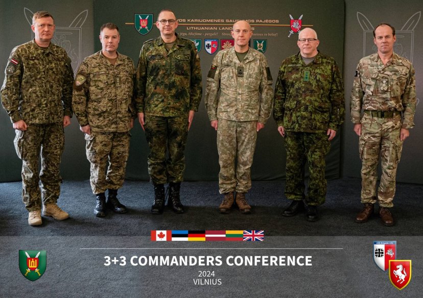 Lietuvoje vyko Baltijos šalių gynybą sustiprinančių NATO pajėgų konferencija