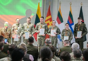Lietuvos kariuomenėje pagerbti geriausi 2024 metų sportininkai - 3