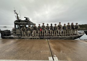 The Lithuanian Navy trained in in the largest multinational maritime maneuvers in Finland - 1