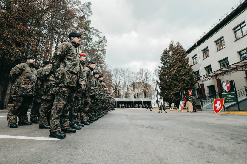 Atgrasymo misiją Lietuvoje pradeda Vokietijos kariuomenės 37-oji mechanizuotoji pėstininkų brigada