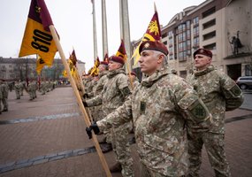 Krašto apsaugos savanorių pajėgos minėjo 34-ąsias įkūrimo metines - 15
