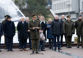 Krašto apsaugos savanorių pajėgos minėjo 34-ąsias įkūrimo metines - 16