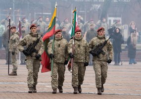 Krašto apsaugos savanorių pajėgos minėjo 34-ąsias įkūrimo metines - 27