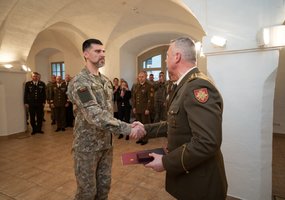 Krašto apsaugos savanorių pajėgos minėjo 34-ąsias įkūrimo metines - 34
