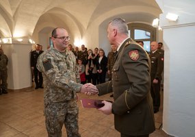 Krašto apsaugos savanorių pajėgos minėjo 34-ąsias įkūrimo metines - 35