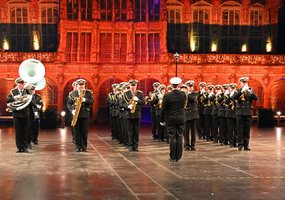 Lietuvos kariuomenės Karinių jūrų pajėgų orkestras dalyvauja tarptautiniame orkestrų festivalyje... - 1