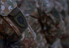 Į Ukrainos karių mokymo misiją „Interflex“ išvyko šeštoji Lietuvos karių pamaina  - 1