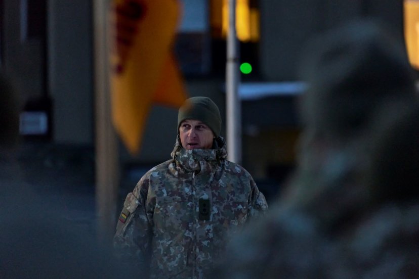 Į Ukrainos karių mokymo misiją „Interflex“ išvyko šeštoji Lietuvos karių pamaina 