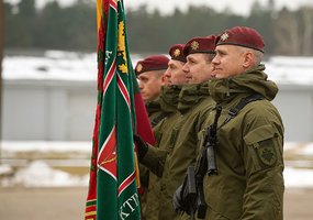 Mokymus baigė 5-asis Bazinis komendantinių vienetų karių rengimo kursas - 1