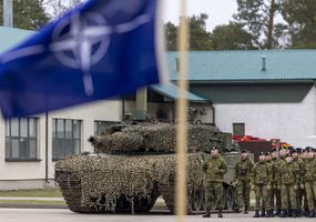 NATO Priešakinių pajėgų bataliono kovinė grupė, pradedanti naują rotaciją Lietuvoje, pervadinta į... - 1