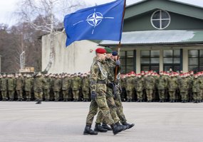 NATO Priešakinių pajėgų bataliono kovinė grupė, pradedanti naują rotaciją Lietuvoje, pervadinta į... - 7
