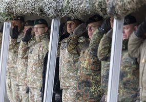 NATO Priešakinių pajėgų bataliono kovinė grupė, pradedanti naują rotaciją Lietuvoje, pervadinta į... - 10
