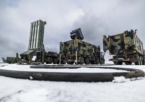 NATO oro gynybos rotacinio modelio įgyvendinimui Lietuvoje dislokuota Italijos oro gynybos... - 5