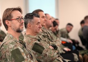 Rengimą pradėjo ketvirtoji komendantinių vienetų karių laida - 3