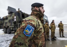   Italy deploys the SAMP/T long-range ground-based air defence system as practical implementation... - 7