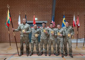 Savanorių pajėgų kariai tarptautinėse žvalgų varžybose Danijoje iškovojo pirmąsias vietas - 8