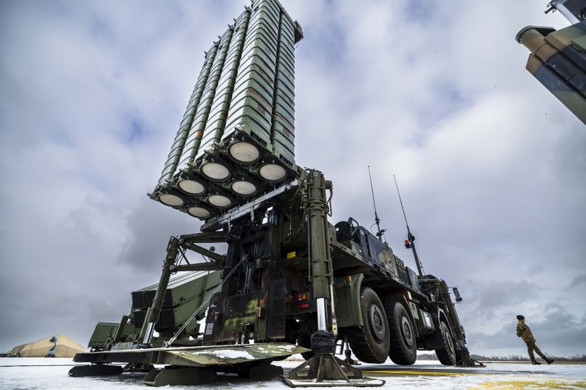 NATO oro gynybos rotacinio modelio įgyvendinimui Lietuvoje dislokuota Italijos oro gynybos...