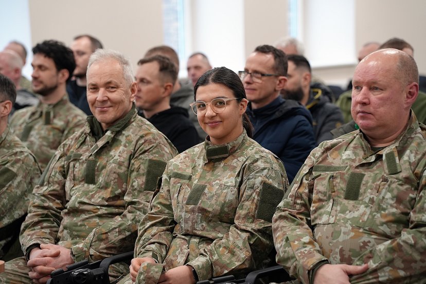 Rengimą pradėjo ketvirtoji komendantinių vienetų karių laida
