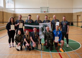 2025 metų Gynybos štabo tinklinio taurę iškovojo šauliai - 6