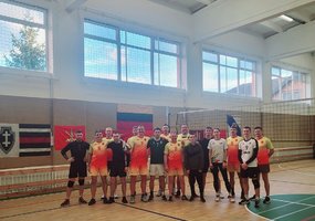 2025 metų Gynybos štabo tinklinio taurę iškovojo šauliai - 8