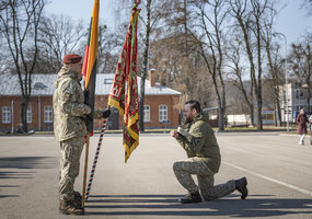 Komendantinių vienetų kariai prisiekė Lietuvos Respublikai - 3