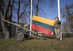 Komendantinių vienetų kariai prisiekė Lietuvos Respublikai - 4