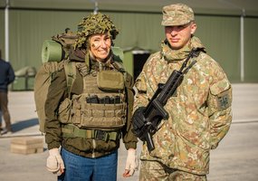 Lietuvos Respublikai Kazlų Rūdoje prisiekė beveik 200 nuolatinės privalomosios pradinės karo... - 7