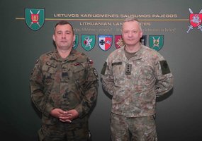 KASP štabe lankėsi Daugianacionalinės Šiaurės Rytų divizijos vadas - 2