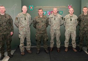 KASP štabe lankėsi Daugianacionalinės Šiaurės Rytų divizijos vadas - 3