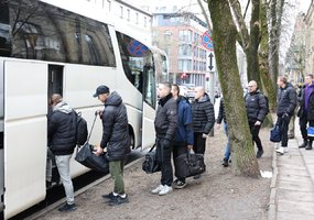 Nuolatinę privalomąją pradinę karo tarnybą Lietuvos kariuomenėje pradėjo 155 jaunuoliai - 3