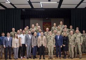 Gynybos štabas su Vilniaus savivaldybe vykdė bendras gynybos pratybas - 4