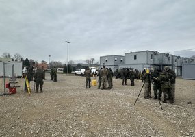 Marijampolės ir Kauno regionuose vyko tarptautinės Geoerdvinio aprūpinimo pratybos „iSNEx25“ - 1