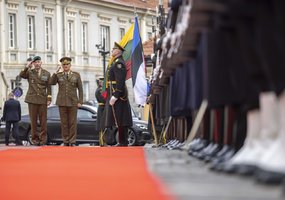 Pirmojo Estijos kariuomenės vado vizito metu daug dėmesio skirta patirties dalinimuisi - 4