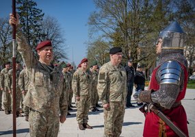 KASP Vyčio rinktinė paminėjo 34-ąsias įkūrimo metines, paskirtas naujas rinktinės vyriausiasis... - 6