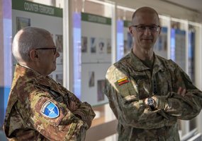 NATO Jungtinėje pajėgų vadavietėje aptarti Baltijos regiono saugumo stiprinimo klausimai - 1