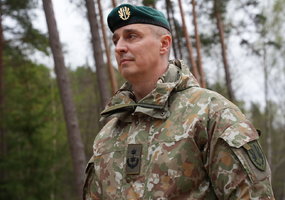 Generolo Silvestro Žukausko poligone Pabradėje vykdomi incidento padarinių likvidavimo darbai - 2
