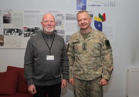 KASP štabe lankėsi LSMU gimnazistai  - 1