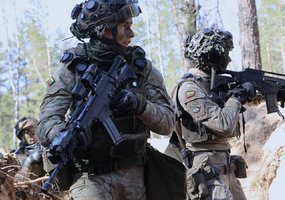 Lietuvos kariai dalyvauja tarptautinėse pratybose Suomijoje - 1