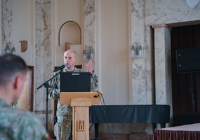 Sausumos pajėgų mokomajame periode kalbėta apie naujas technologijas ir mūšio lauke išmoktas pamokas - 3
